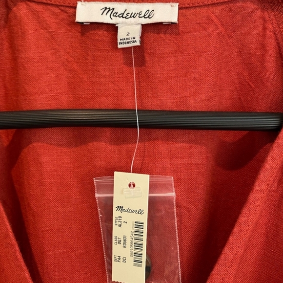 Madewell Burnt Orange Jumpsuit - Picture 7 of 7